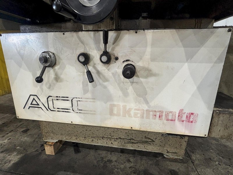 12&quot; X 24&quot; OKAMOTO MODEL #12-24 DX 3 AXIS HYDRAULIC SURFACE GRINDER: YOBRO #23846
