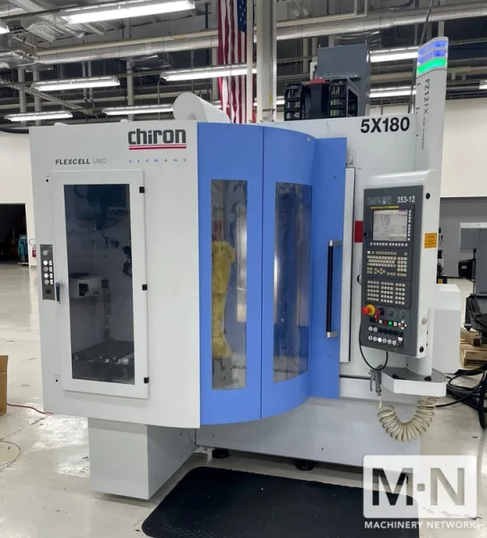 Chiron FZ12 FX CNC 5-Axis High Speed Plus Vertical Machining Center, 2015