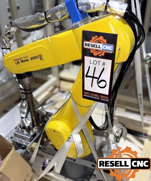 Fanuc LR Mate 200iD/7L Casting Spray Robot System