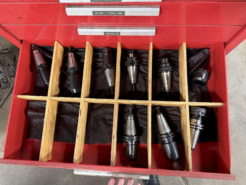 HAAS VF-3 CNC VERTICAL MACHINING CENTER W/ TOOLING. STOCK #1008225