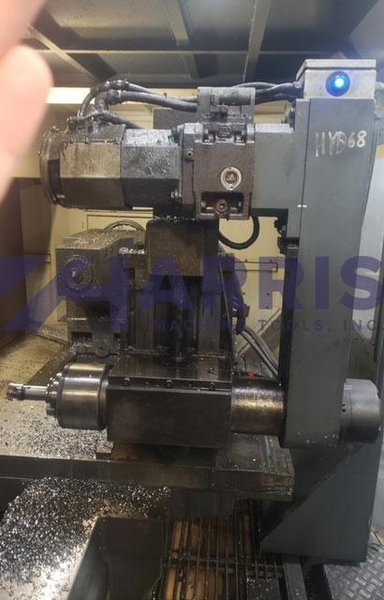 Used, 48" x 78" Geminis Model GT5 G2 - Flat Bed CNC Lathe with Y Axis
