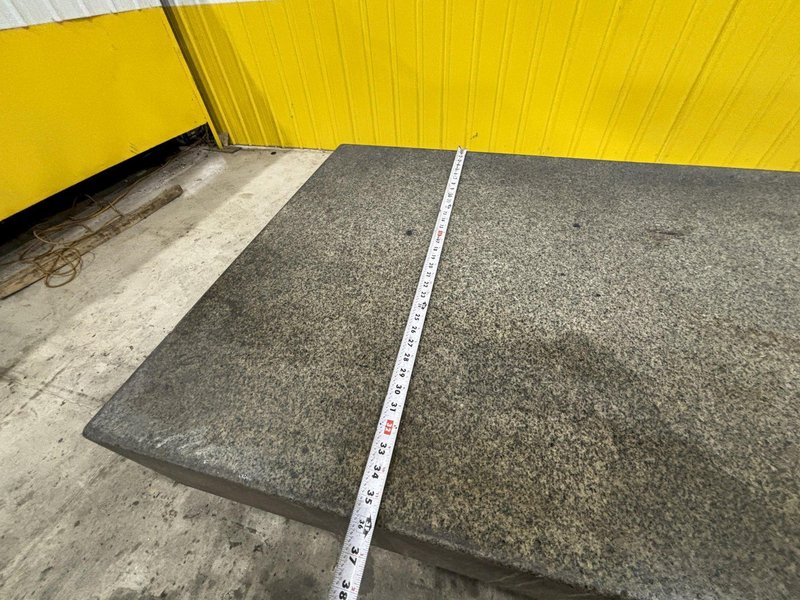 36&quot; X 72&quot; MITUTOYO GRAPLATE GRADE A GRANITE TABLE: STOCK #21261