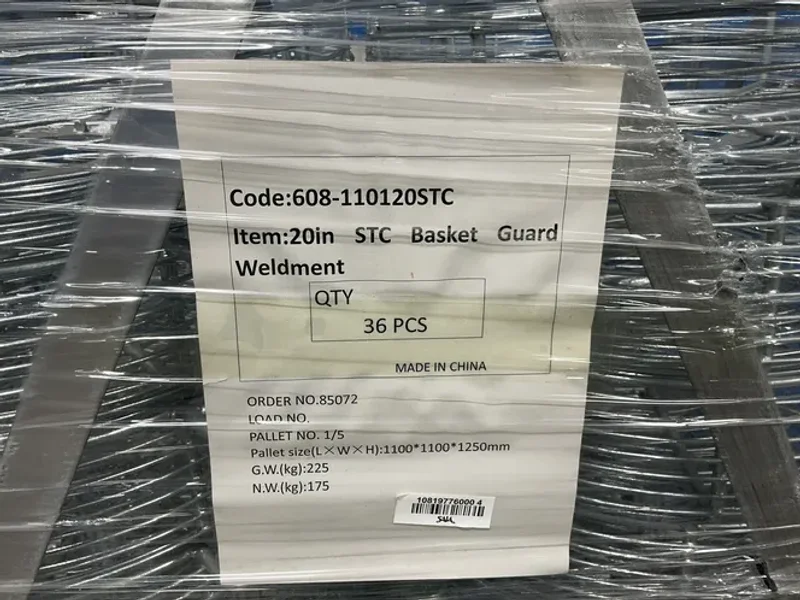 WELDMENT 20” DIAMETER FAN GUARDS