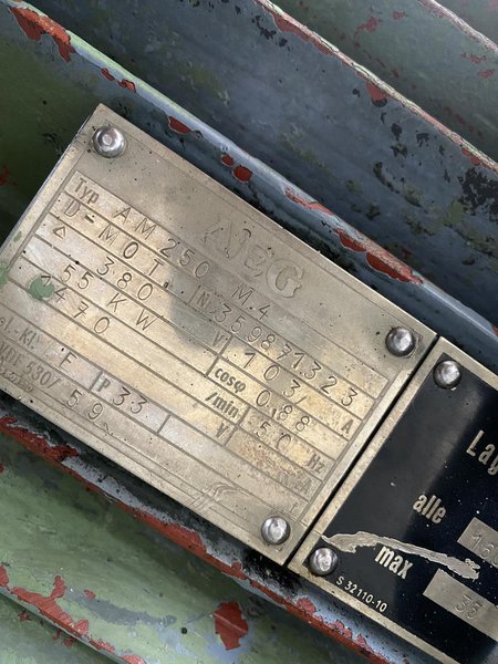 30 -130mm (1.181 - 5.118")  DAHLHAUS MODEL WR-4 2 ROLL STRAIGHTENER (14621)