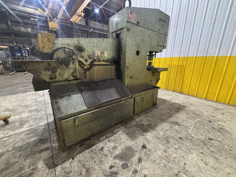 110 TON PIRANHA MODEL #PII 110 HYDRAULIC IRONWORKER: STOCK #23738