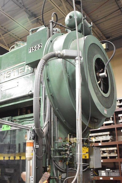150 Ton Minster P2-150-54 Piece-Maker Highspeed Mechanical Stamping Press, Refurbished in Process