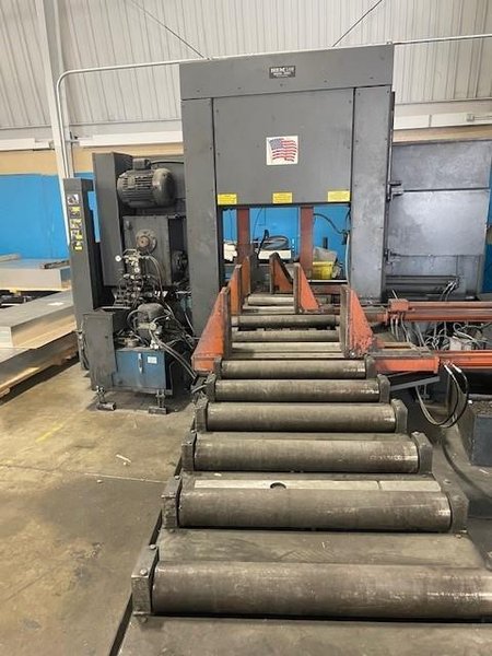 25" X 25" HEM MODEL H160A-DC-C AUTOMATIC HORIZONTAL BAND SAW STOCK #3730