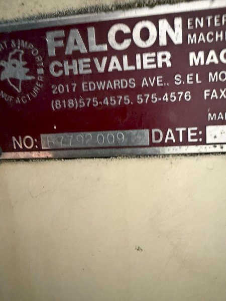 6" X 18" CHEVALIER FSG-2A618 HYDRAULIC AUTOMATIC SURFACE GRINDER. STOCK # 0116826