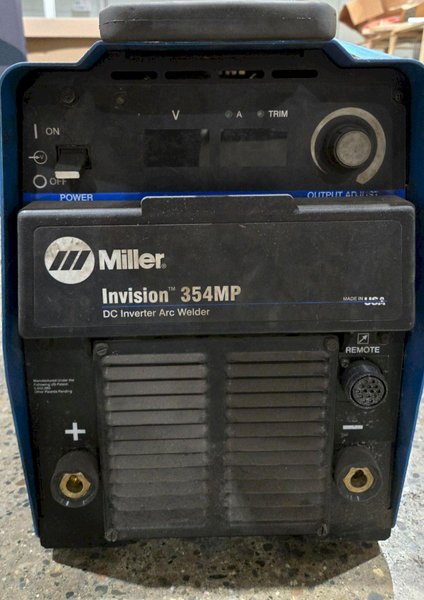 MILLER INVISION 354MP DC INVERTER ARC WELDER PARTS ONLY