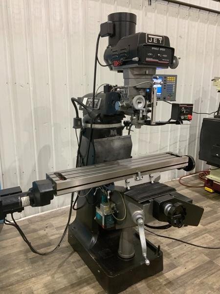 9&quot; X 49&quot; JET MODEL ETM-949 CNC 2 AXIS ELITE G2 VERTICAL MILL: STOCK #4153