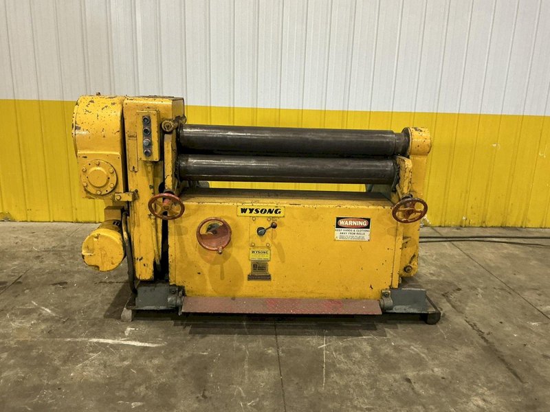 48" x 5/16" WYSONG MODEL #D-48 POWERED PLATE BENDING ROLL: YOBRO #24998