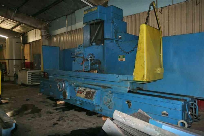 20&#039; X 96&#039; MATTISON HYDRAULIC HORIZONTAL SURFACE GRINDER: STOCK #53957