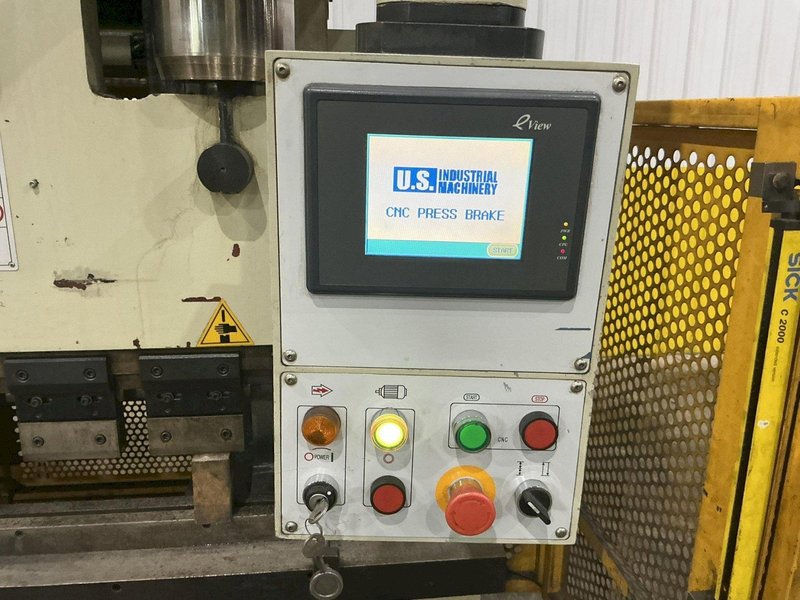200 TON X 13' U.S. INDUSTRIAL MODEL #US-20012-AC CNC 2-AXIS HYDRAULIC PRESS BRAKE: YOBRO #26157