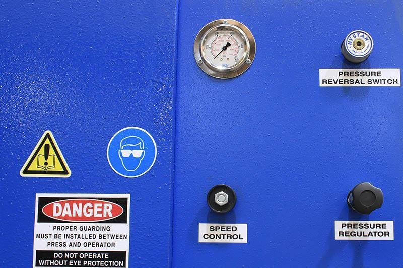 100 TON NEW PRESSMASTER HYDRAULIC FOUR-POST PRESS MODEL 4PP-100