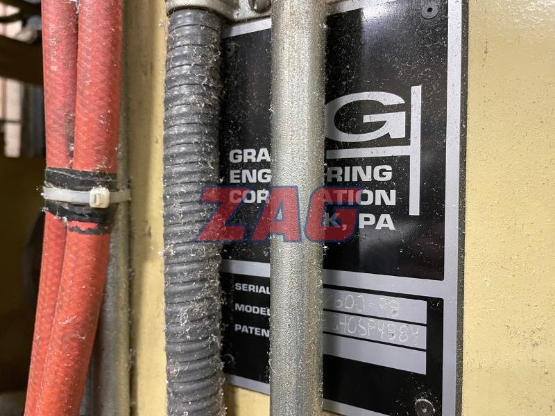 Graham Accumulator Head Blow Molder, Single Head, 40lb, Used Model 40SP4884