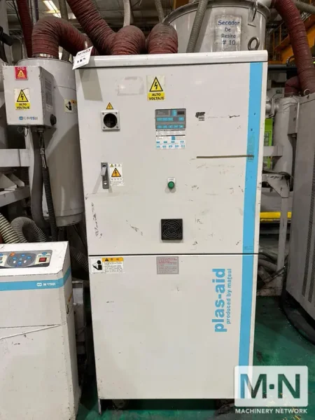 500 LB/HR MATSUI DRYER MODEL DMZ2-500 ROTARY DESICCANT DRYER MFG 2006