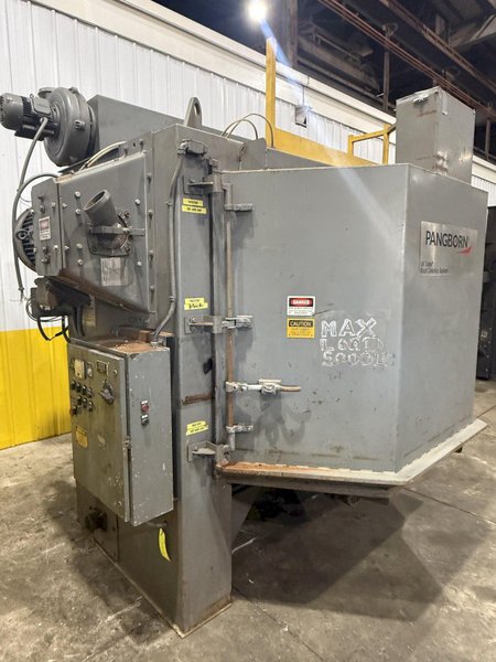 72” TABLE PANGBORN MODEL 6LK-7 ROTOBLAST SHOT BLAST MACHINE: YOBRO #24410