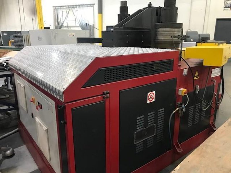 (2015) 10&quot; X 10&quot; X .40&quot; TAURING ALPHA-200CNCI CNC ANGLE BENDING ROLL. STOCK # 0744422