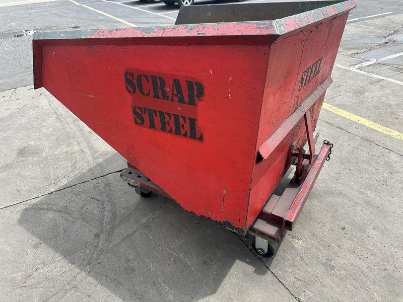 1-1/2 YARD ROURA SELF-DUMPING HOPPER STOCK #78226