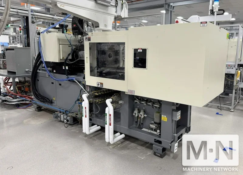 88 TON 1.2 OZ NISSEI MODEL NEX80IV-5EG ELECTRIC INJECTION MOLDING MACHINE MFG 2018