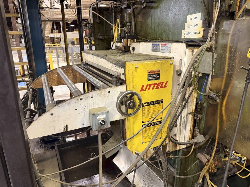 36" X .090 LITTELL MODEL #300-36 SERVO FEEDER &amp; CONTROL: YOBRO #26037
