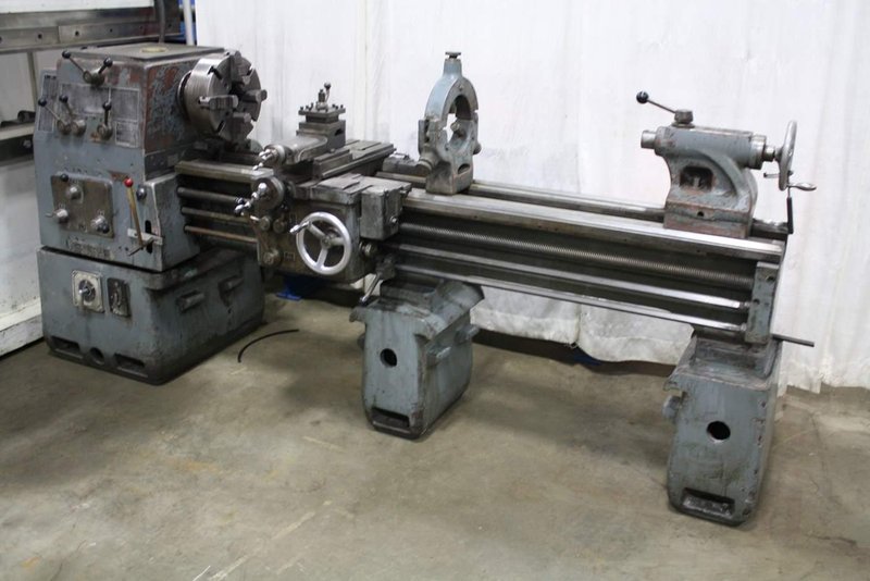 18" X 60" MUESER ENGINE LATHE: STOCK #67231