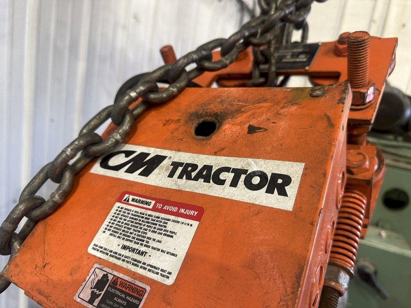 2 TON C &amp; M LOADSTAR HOIST WITH POWER TROLLY: STOCK #78944