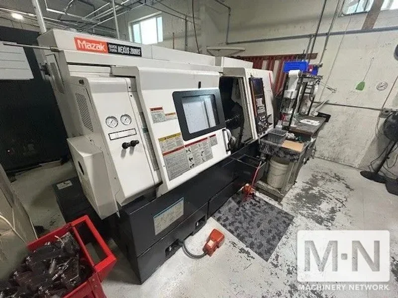 Mazak QTN-200MS CNC Lathe, 2005