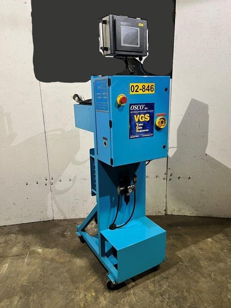 Osco Used VGS-AIR-8Z Pneumatic Valve Gate Controller, 8 Zone, yr. 2022