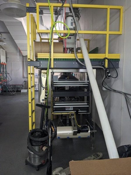 AllFill B-600 Semi-Automatic Auger Filler, 2009 – With Mezzanine, Video Available