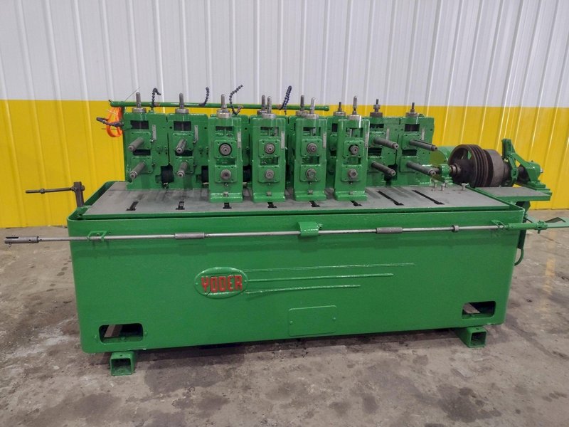 8 STAND X 1.5&quot; YODER MODEL #M1-1/2 ROLLFORMER 8&quot; ROLLSPACE: STOCK #20526