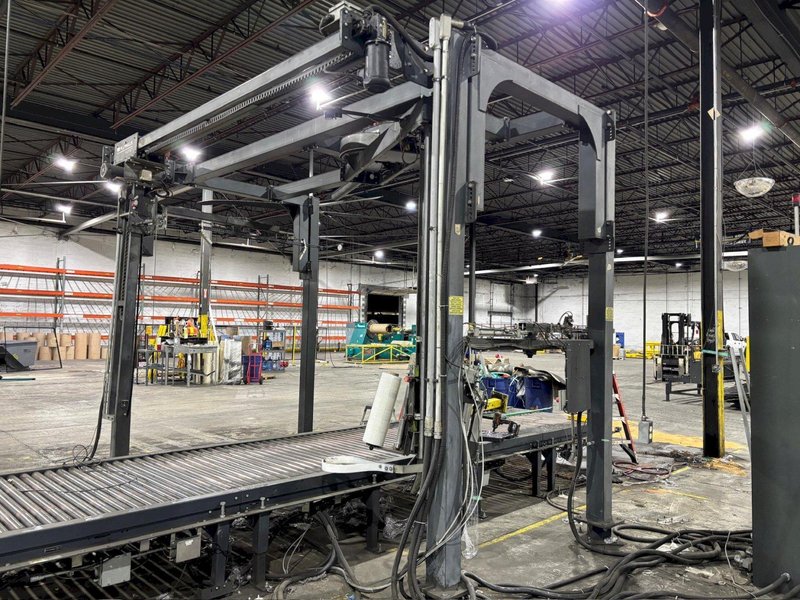 M.J MAILLIS WULFTEC MODEL #WCRT-200 LARGE CAPACITY SHRINK WRAP MACHINE: YOBRO #25092