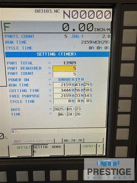 Hyundai Wia L2100SY CNC Turning Center With Sub-Spindle