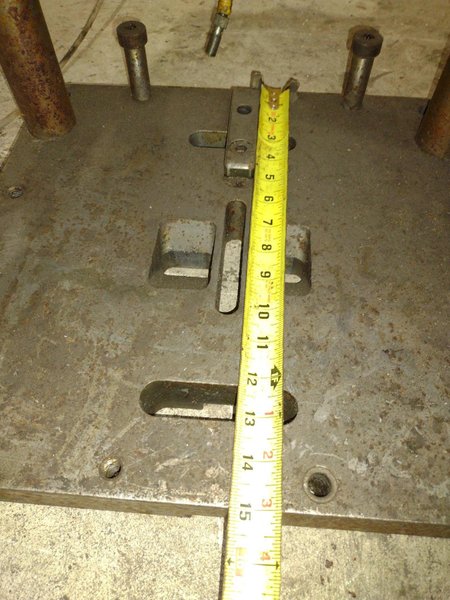 4-POST HYDRAULIC PRESS - ROLLFORMER CUTOFF PRESS: YOBRO #25562