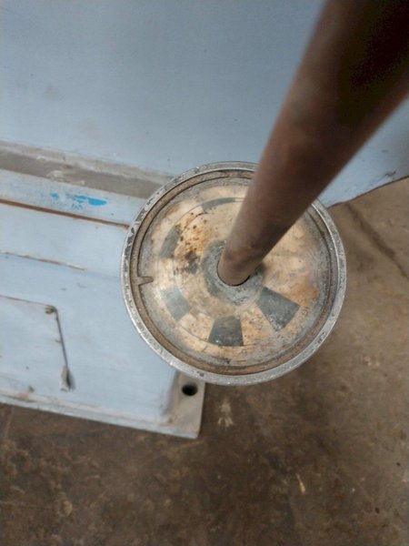 60 TON EITEL MODEL RP60 HYDRAULIC PRECISION STRAIGHTENING PRESS, 8" STROKE: STOCK #14296