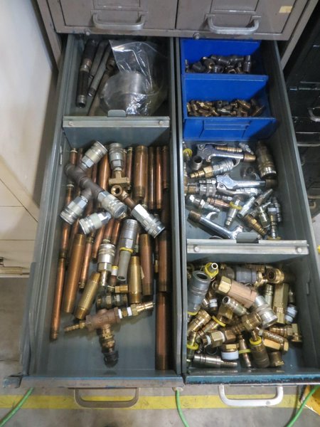 (2) 11 Drawer Cabinets and Contents - Auction Item