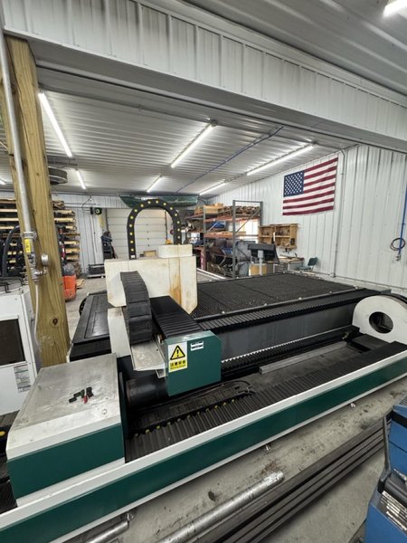 3,000 Watt Oree OR-FH3015T3 Fiber Laser Cutter, 2021 – 5′ x 10′ Table, Dust Collector, Air Compressor