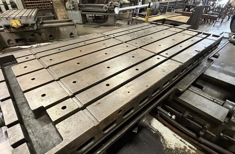 4" GIDDINGS &amp; LEWIS 340-T HORIZONTAL BORING MILL. STOCK # 0758926