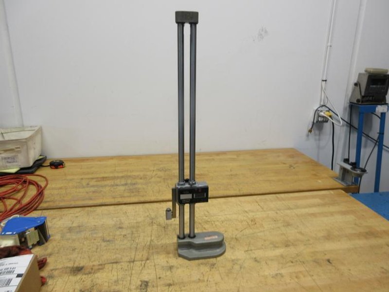 Shars 0 - 600mm/0 - 24"Digital Height Stand with 0.01mm / .001" Resolution- Auction Item