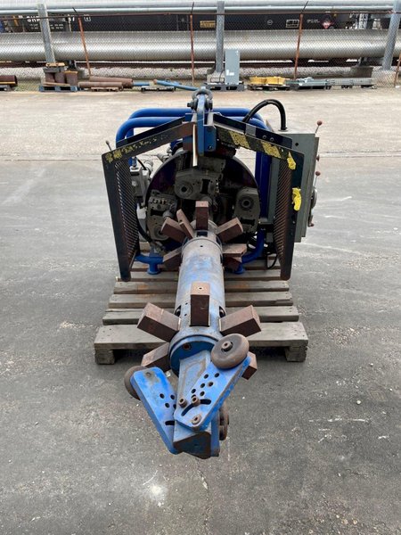 Used, Tri Tool Model PFM 816 Pipe Beveler with Hydraulic Power Unit (Model HPU75-60/5)