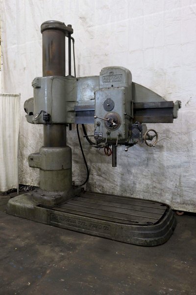 5&#039; X 13&#039; AMERICAN RADIAL DRILL: STOCK #71447