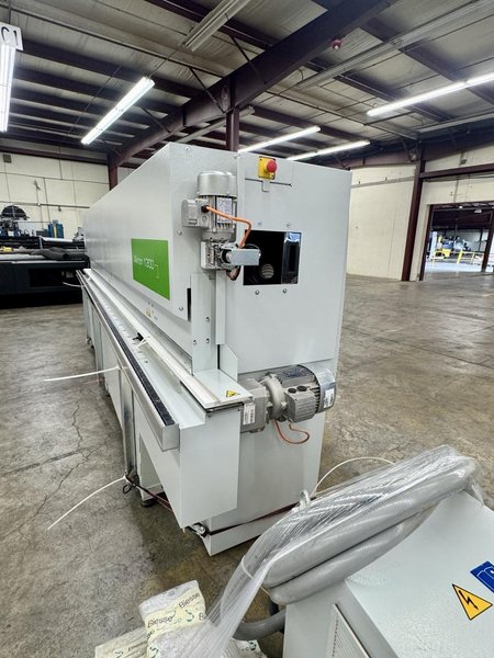 Biesse Akron 1330 A Single-Sided Edgebander, 2024 – Pre-Mill, Corner Rounding, Scraping, Buffing, Touchscreen Control