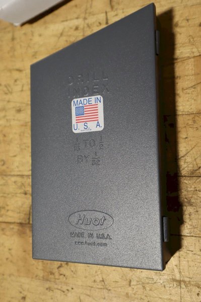 Huot 1/16-1/2" by 1/32nds Drill Indexes with Drills, (2) Sets New In Packages- Auction Item