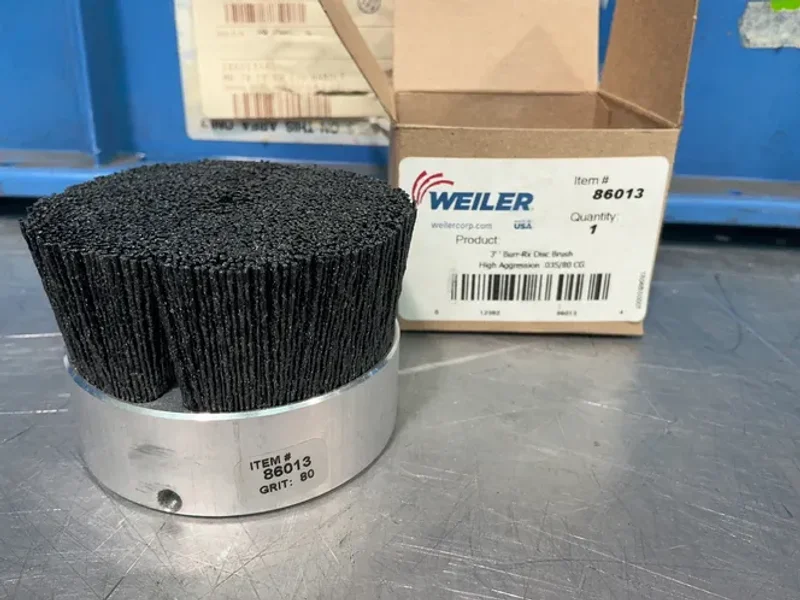 WEILER 3” BURR-RX DISC BRUSH   -  86013