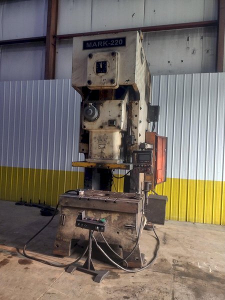 200 TON SUTHERLAND MODEL #MARK-220 GAP FRAME PRESS 4" STROKE NEW 2014 : YOBRO #25700