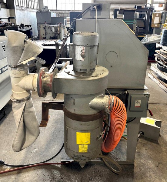 Kramer Blast Cabinet TDB-48x24, Two Glove, Dust Collector/Reclaimer