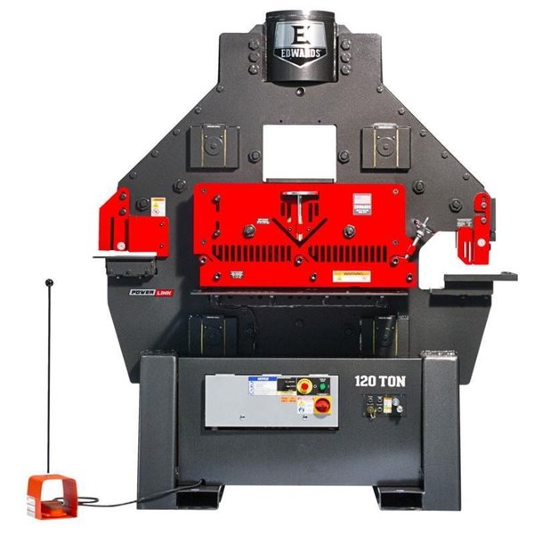120 Ton New Edwards Ironworker, 2026 – Brand New W/Warranty, W/PowerLink System