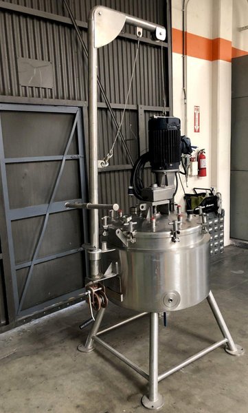 High Purity Extractions HP40 Stainless 35 Gallon Mixer - Rotary Extractor 2019 equipped with Cryogenic Capable, >95% Plant Extraction*, 60 lbs. per Hour Capacity
