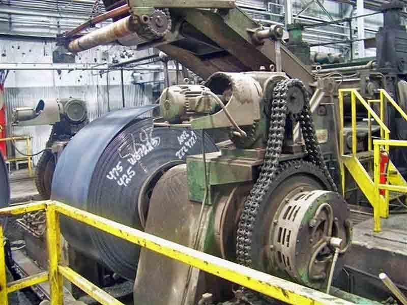 64" x 12.00" x 100,000# McKAY Slitting Line