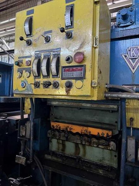 72" x 0.200" x 50,000# Voss Cut To Length Line STOCK# 3468